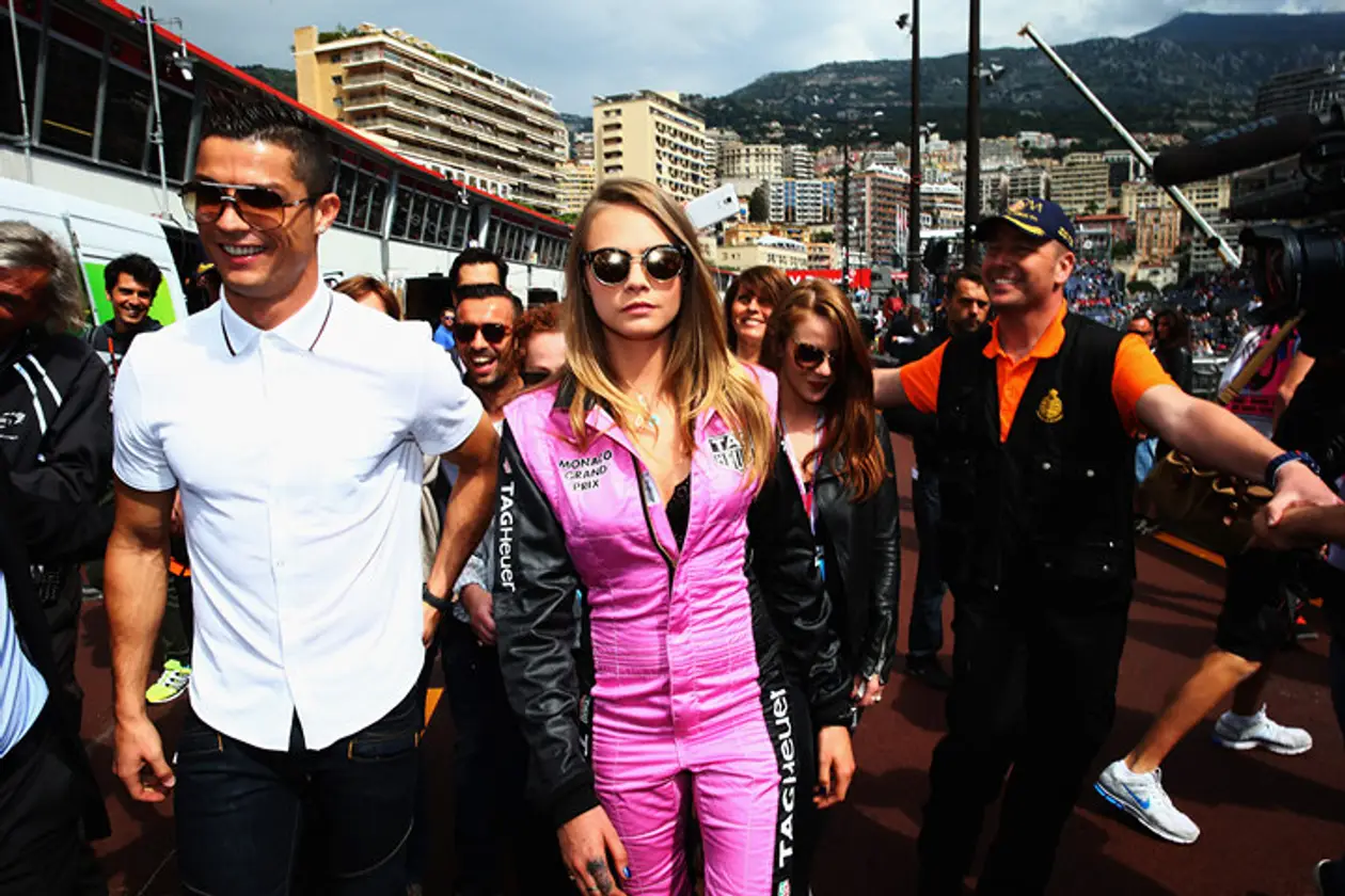 Знаменитости на Гран-при Монако