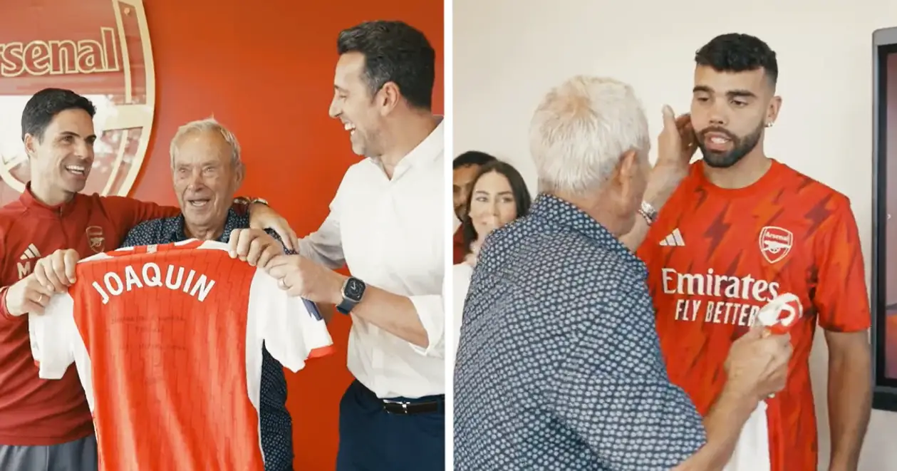 «Це моя найбільша мрія»: «Арсенал» запросив на представлення Давіда Раї його 91-річного діда