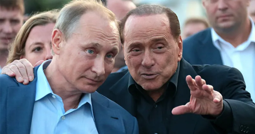 «Путін хотів замінити уряд Зеленського на порядних людей». Чергова порція неадекватної маячні від Берлусконі