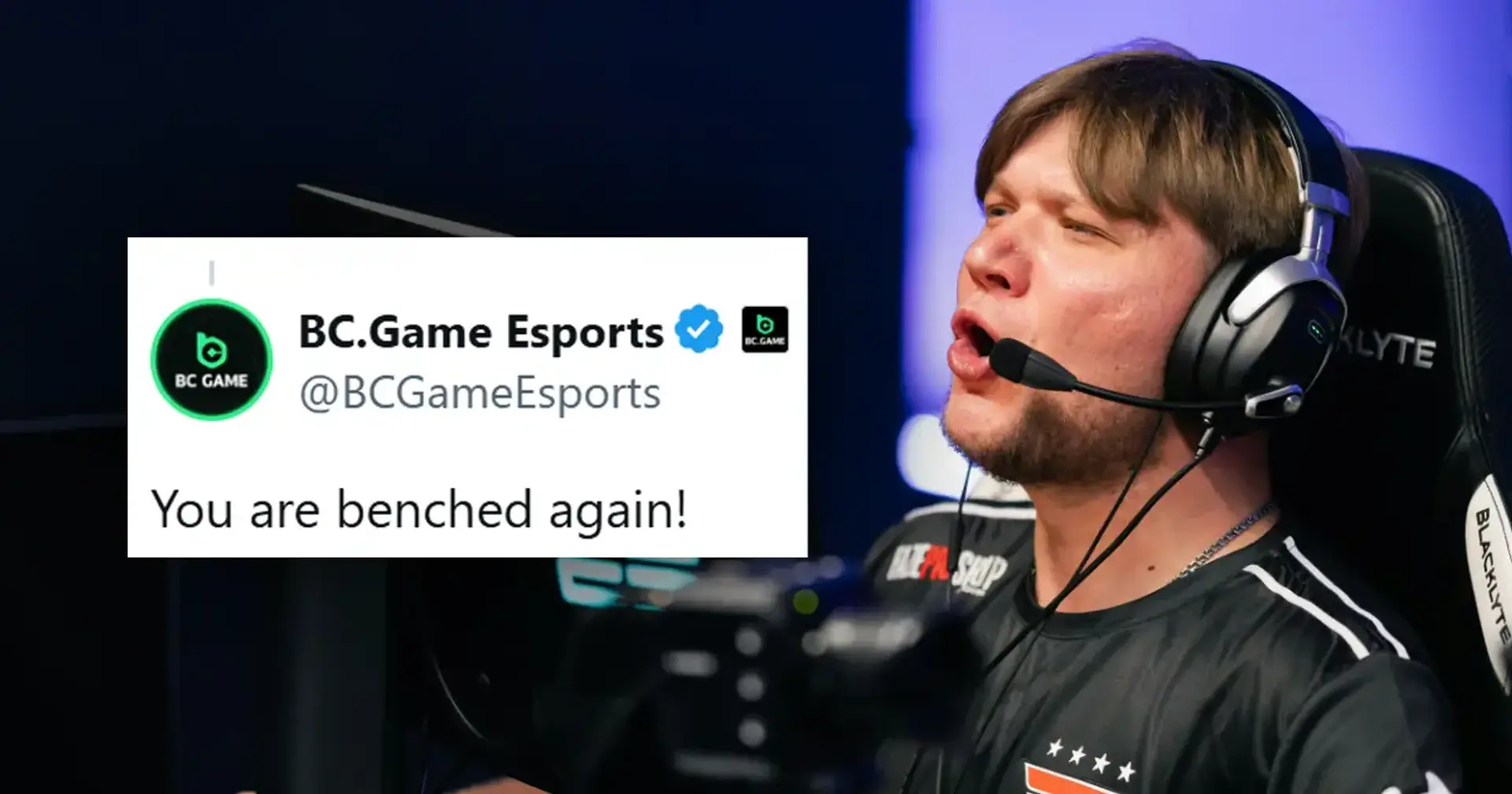 😂 «Ти знову на лаві запасних!». s1mple уже встиг посваритися з новою командою