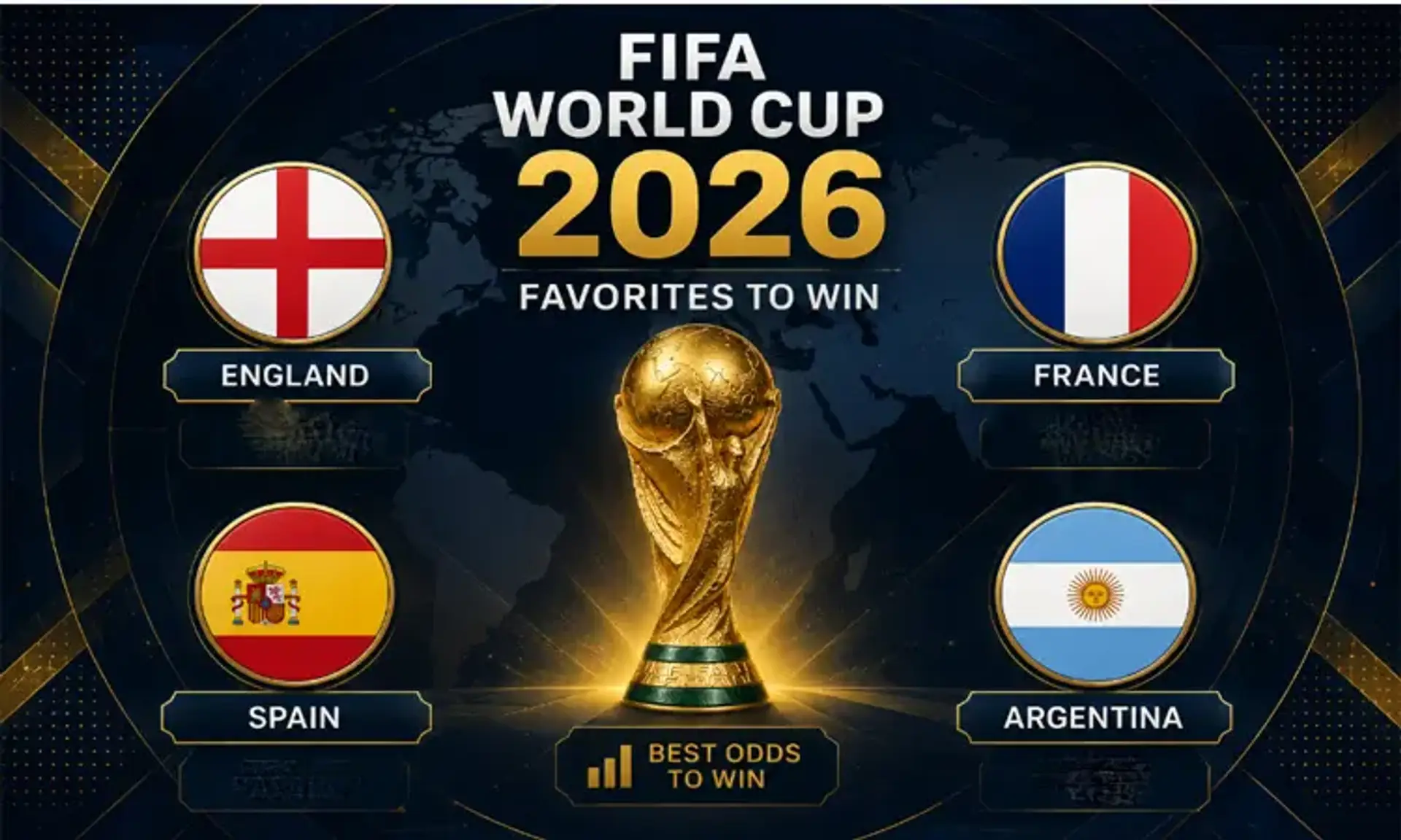Фаворити ЧС-2026: на кого поставити, щоб виграти на чемпіонаті світу