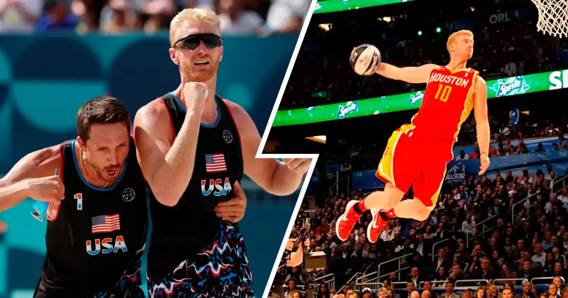 Колишній гравець НБА дебютував з перемоги на Олімпіаді в Парижі. Але він грав не в баскетбол