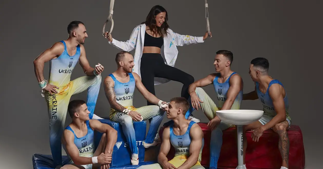 Збірна України зі спортивної гімнастики презентувала нову форму. Її дизайн розробила Соня Морозюк