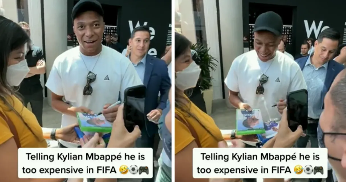 Фанат сказав Мбаппе, що він дорого коштує в FIFA 22. Кіліан класно відреагував 🔥
