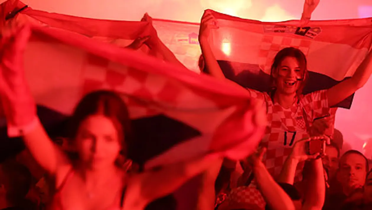 Хорватия вышла в финал – и Загреб сошел с ума