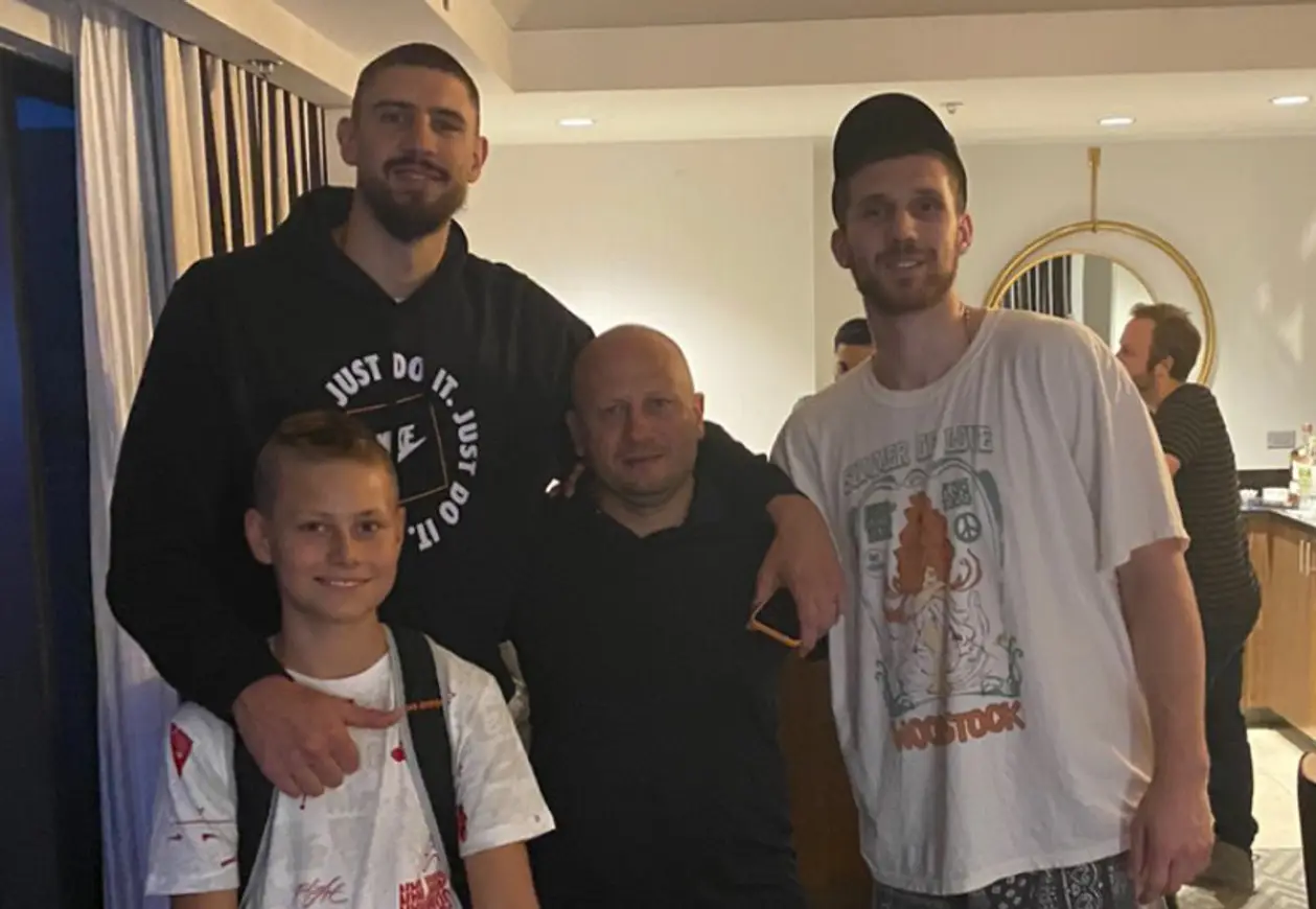 Лень и Михайлюк встретились в Вегасе. Сейчас там играют Летнюю лигу НБА