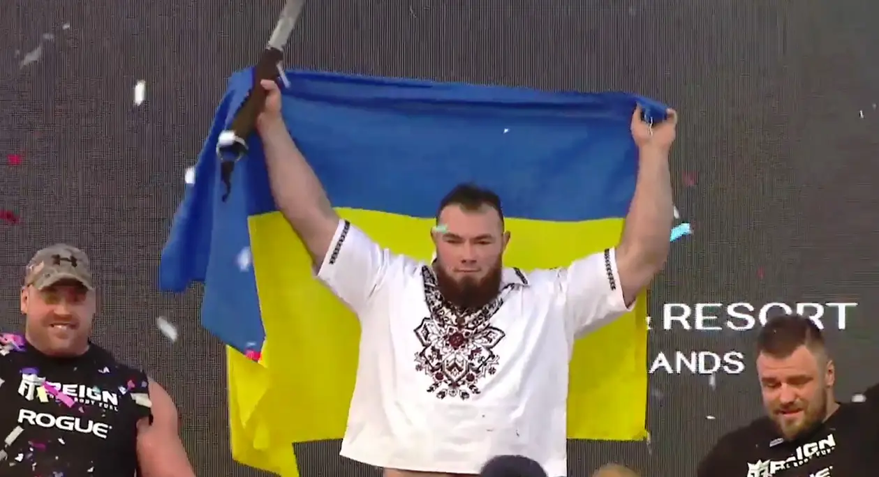 Стронгмен  Новіков переміг на турнірі World’s Ultimate Strongman