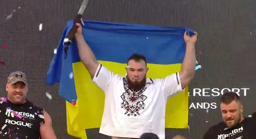 Стронгмен  Новіков переміг на турнірі World’s Ultimate Strongman