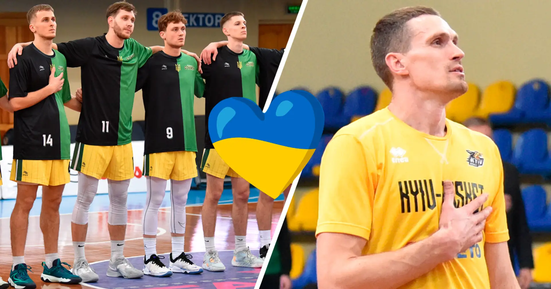 Надихає: перед матчем Суперліги вимкнувся запис державного гімну – гравці доспівали його самі