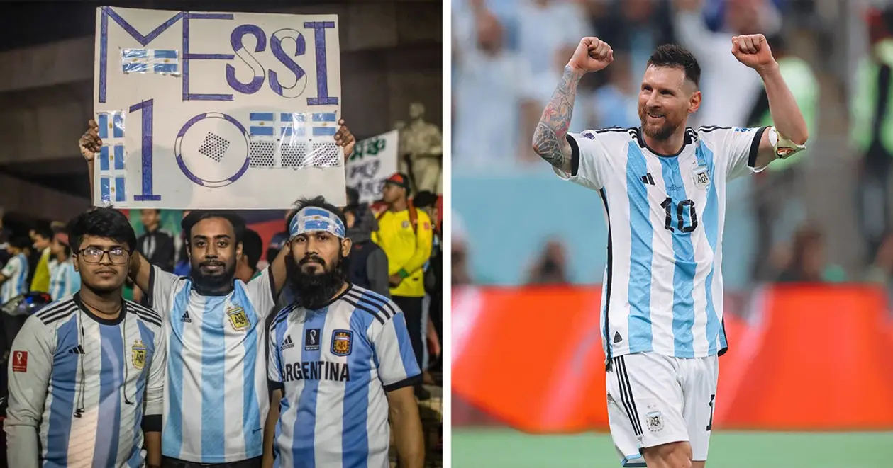 Любов на відстані 16 000 кілометрів: як бангладеські вболівальники стали одними з найбільших фанатів Аргентини 