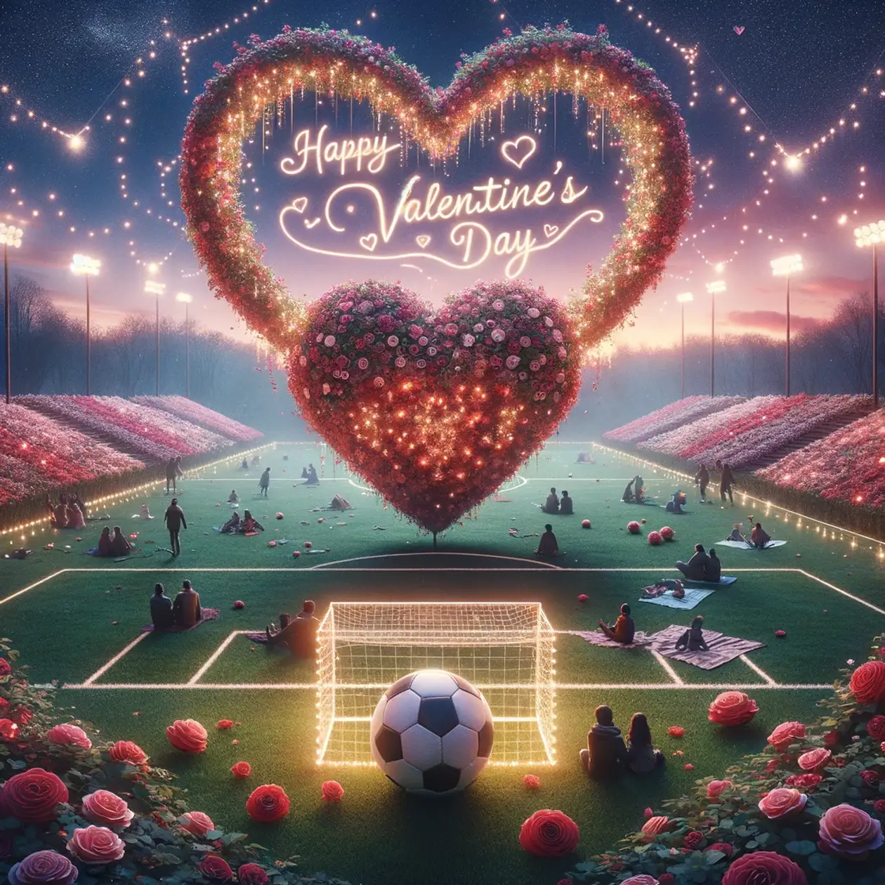Любов на трибунах: Валентинки з футбольним настроєм