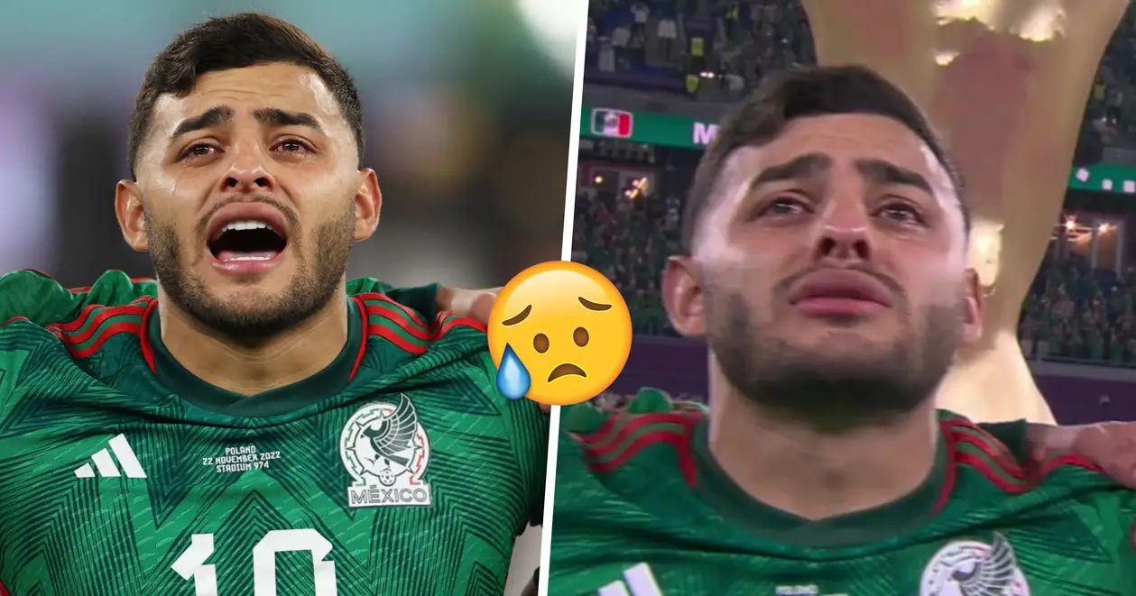 Зі сльозами на очах! Гравець збірної Мексики розчулився під час виконання національного гімну