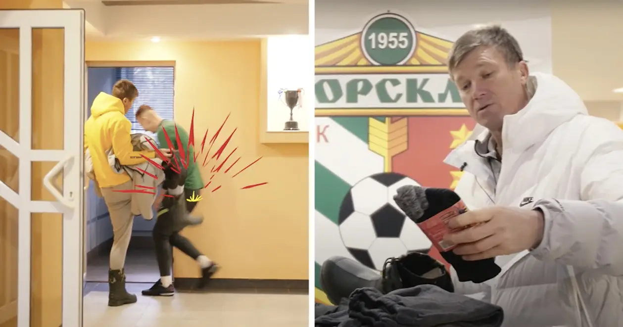 Син Максимова просив тата знятися для каналу  «Трендець»: весела зустріч із тренером «Ворскли»