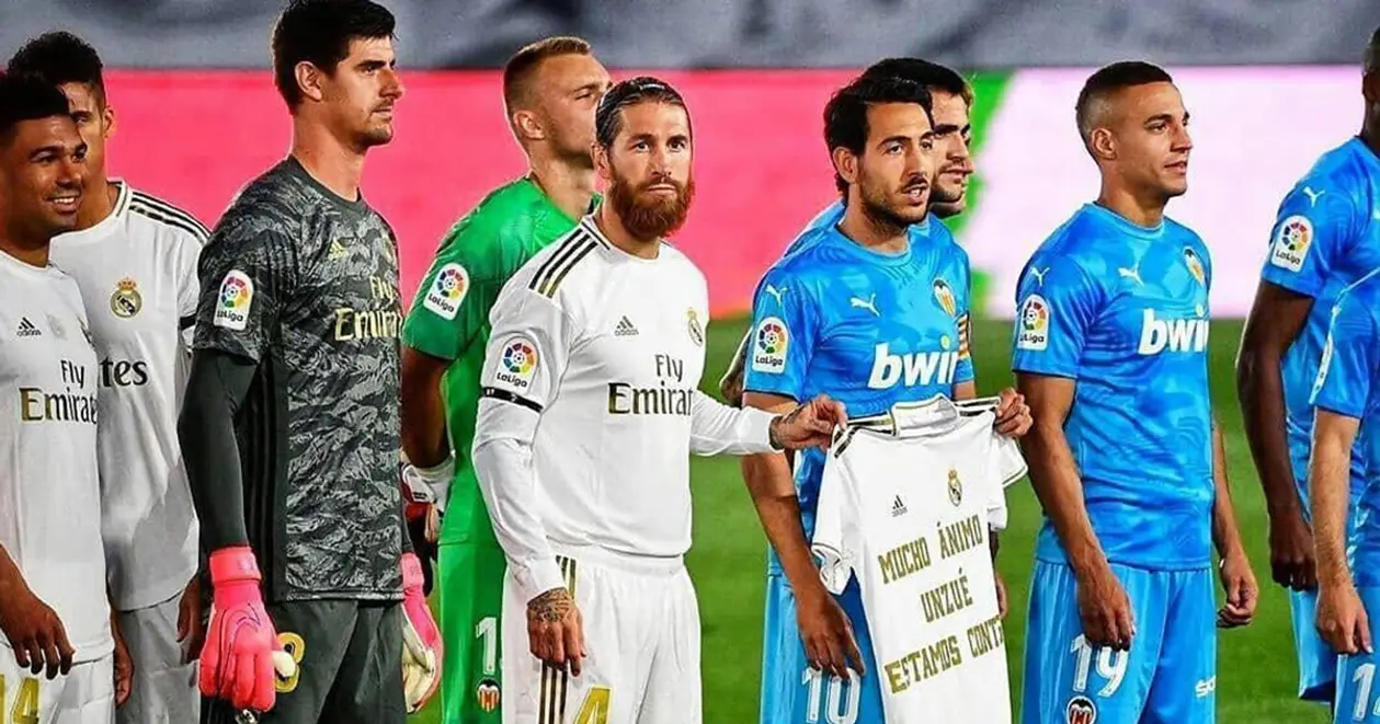 🙏 «Реал» вынес футболку в честь экс-тренера «Барсы» Унсуэ, у которого неизлечимая болезнь БАС