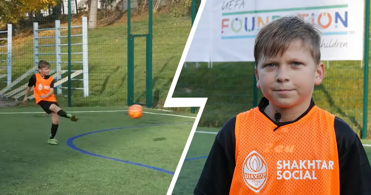 🥺 Зворушлива історія 11-річного Євгена: хлопець залишив дім через війну та мріє стати футболістом