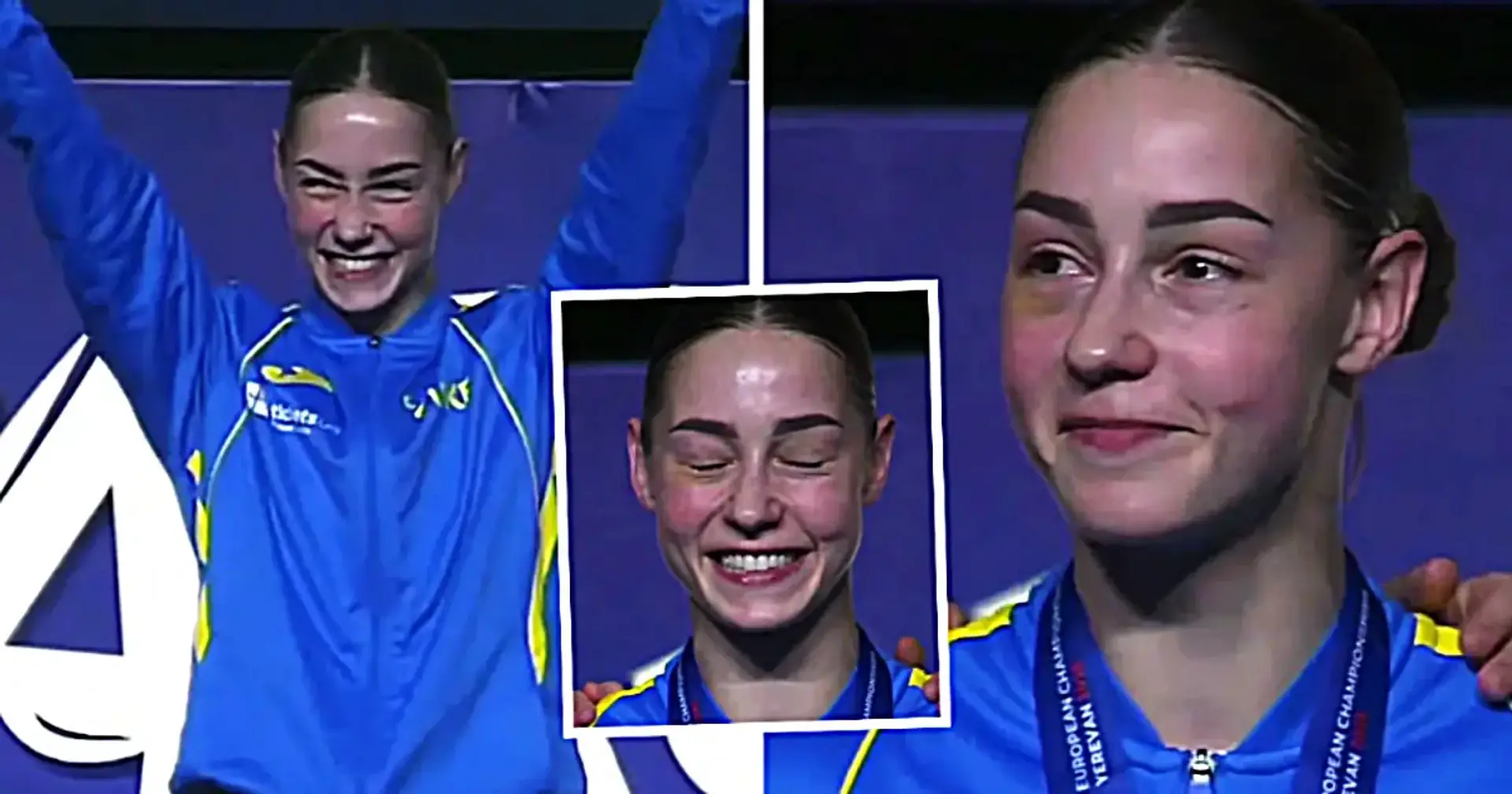 💔 Шолохова розплакалась під час українського гімну на ЧЄ: співала вся арена 