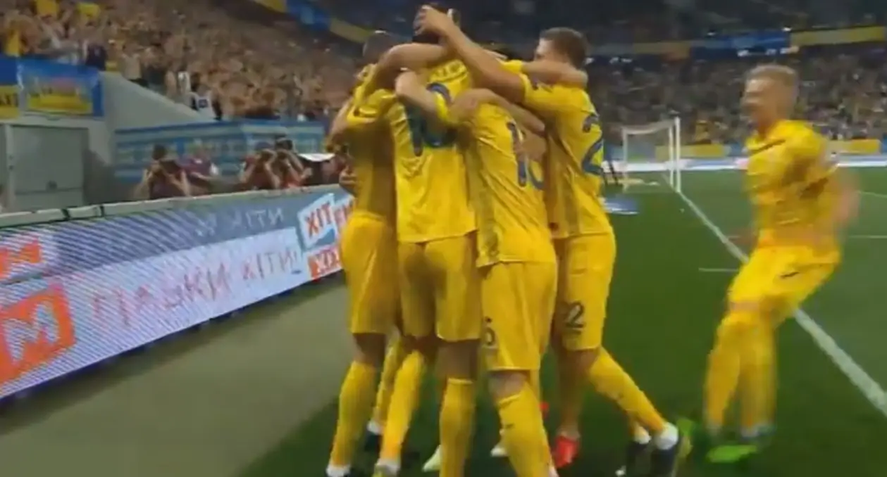 Быстрый гол сборной Украины Люксембургу: Яремчук вновь забил во Львове