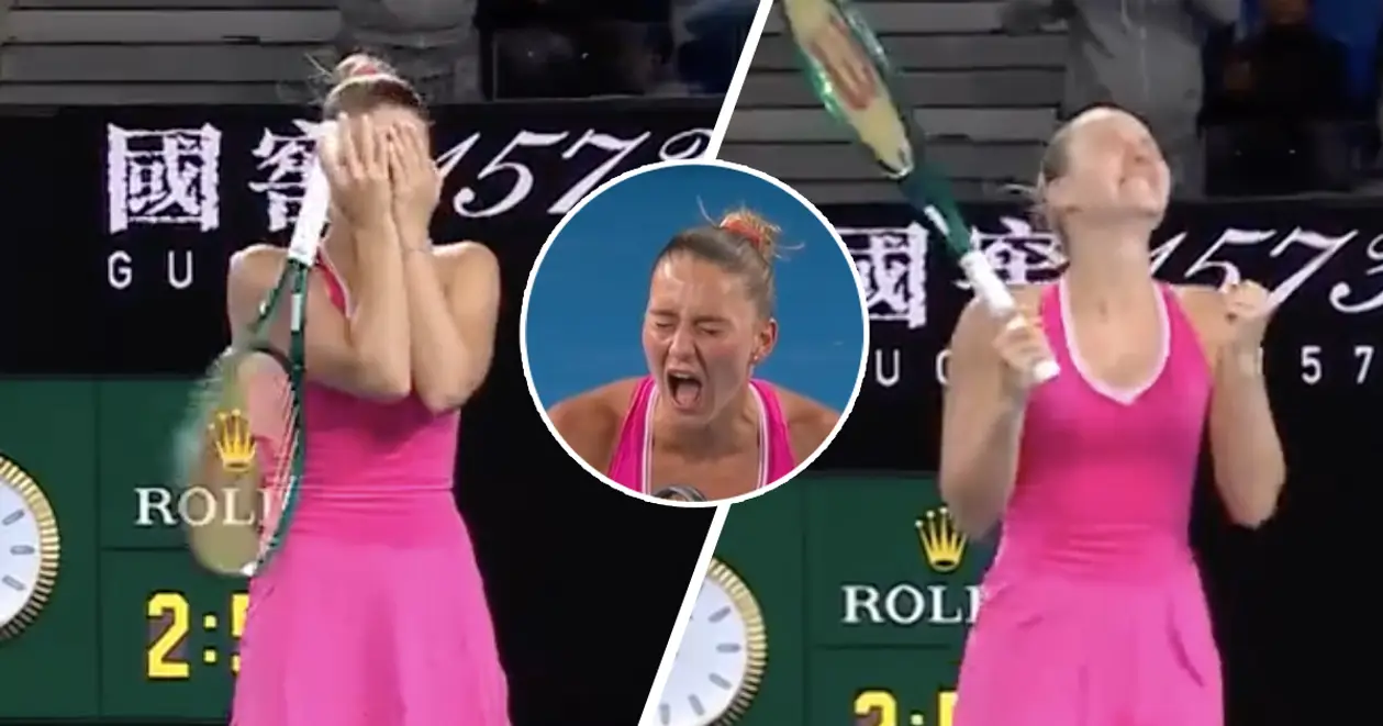 Костюк, можливо, зіграла найкращий матч цьогорічного Australian Open. Її емоції - 💔