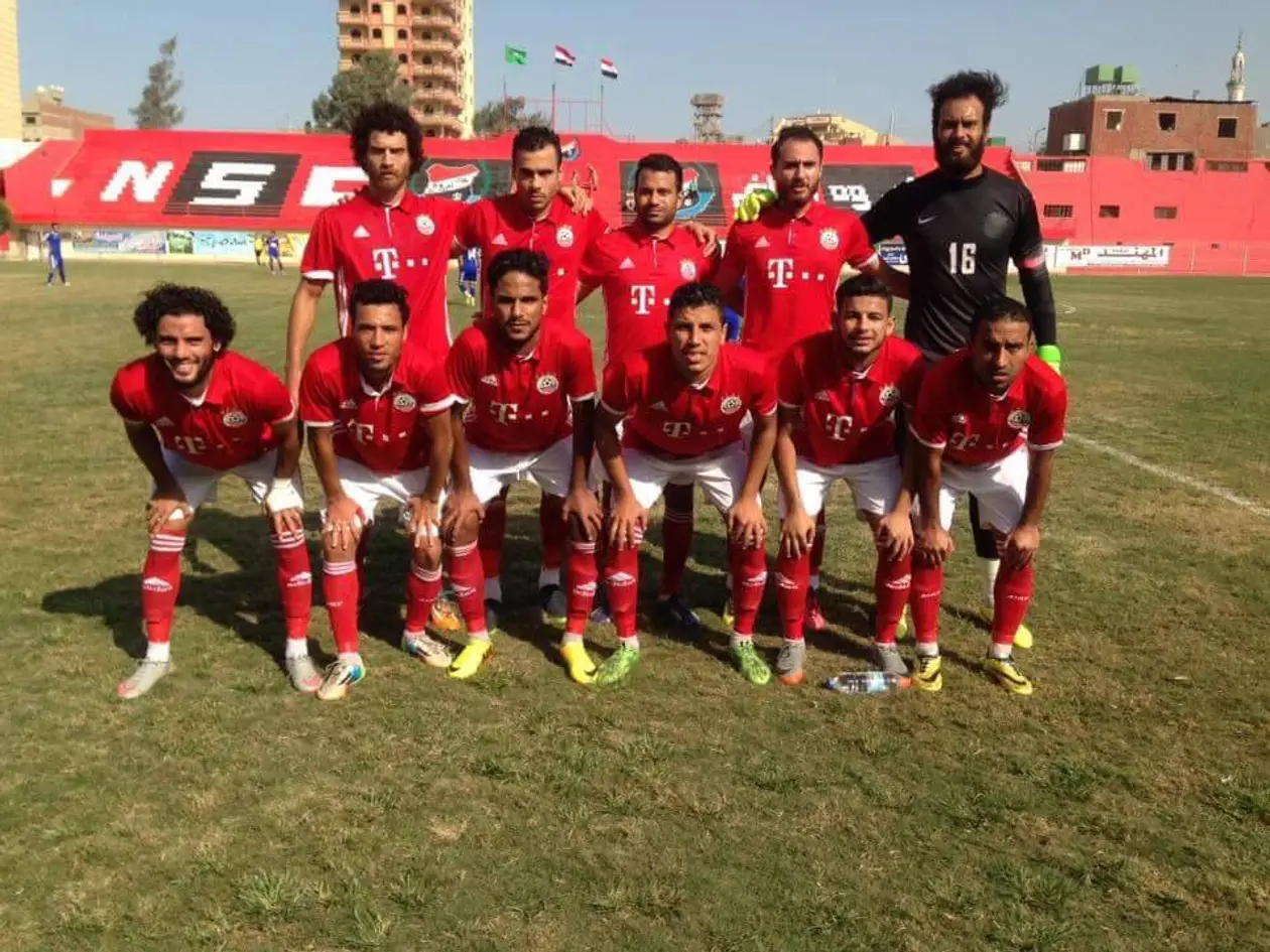 Клуб из второго дивизиона Египта играет в форме «Баварии»