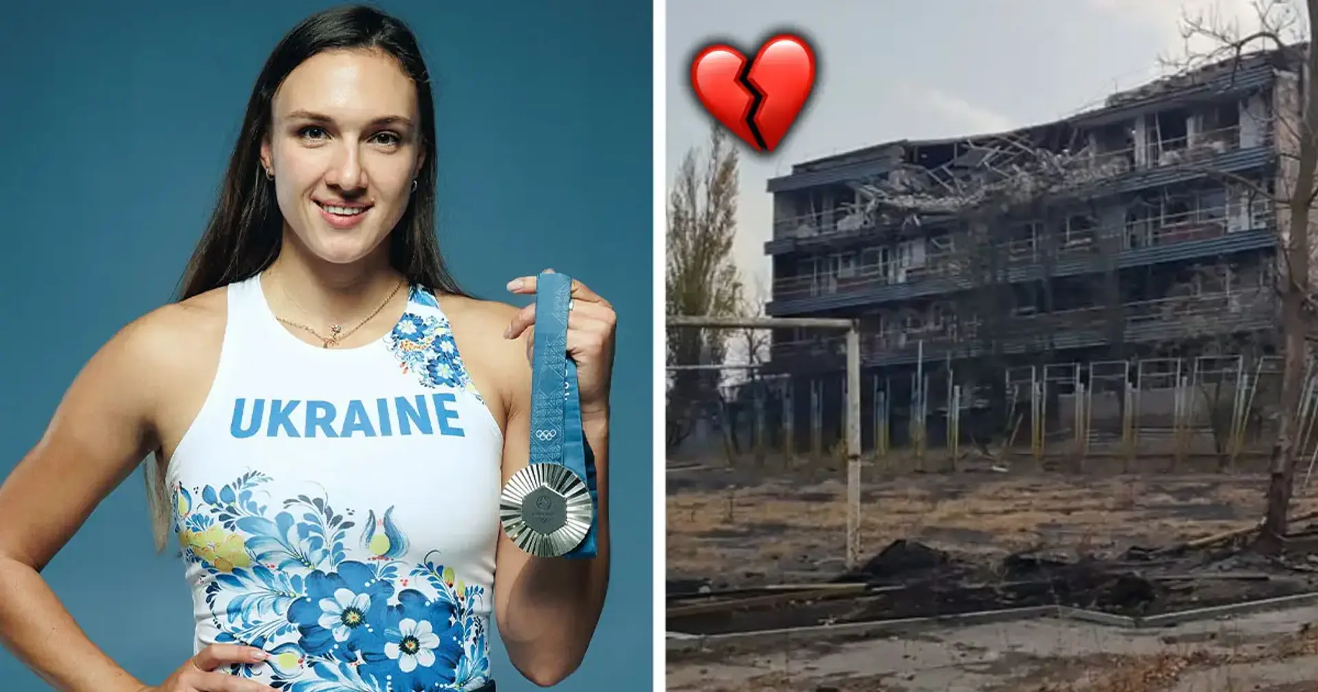 «Дуже боляче». Олімпійська призерка Рибачок показала, як виглядає її рідна спортивна школа в Херсоні 