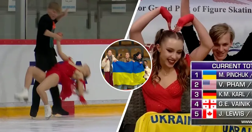 Є відео виступу! Пінчук та Погорєлов принесли Україні першу за 3 роки медаль юніорського Гран-прі з фігурного катання