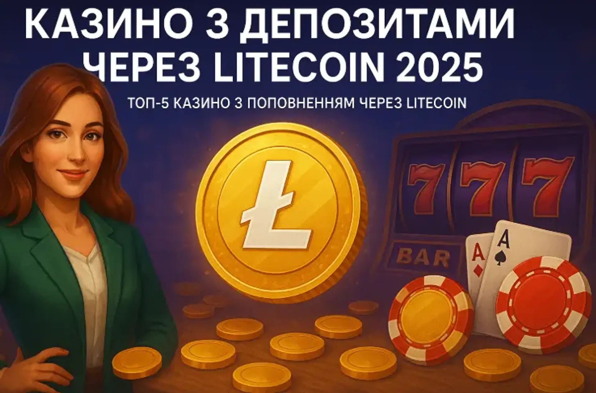 Казино з депозитами через Litecoin 2025 | Топ-5 казино з поповненням через Litecoin