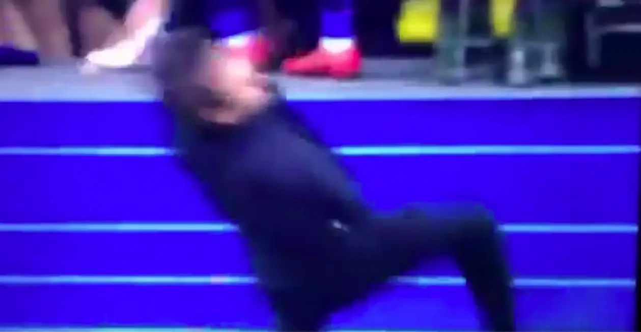 Индзаги упал, когда праздновал второй гол «Лацио»