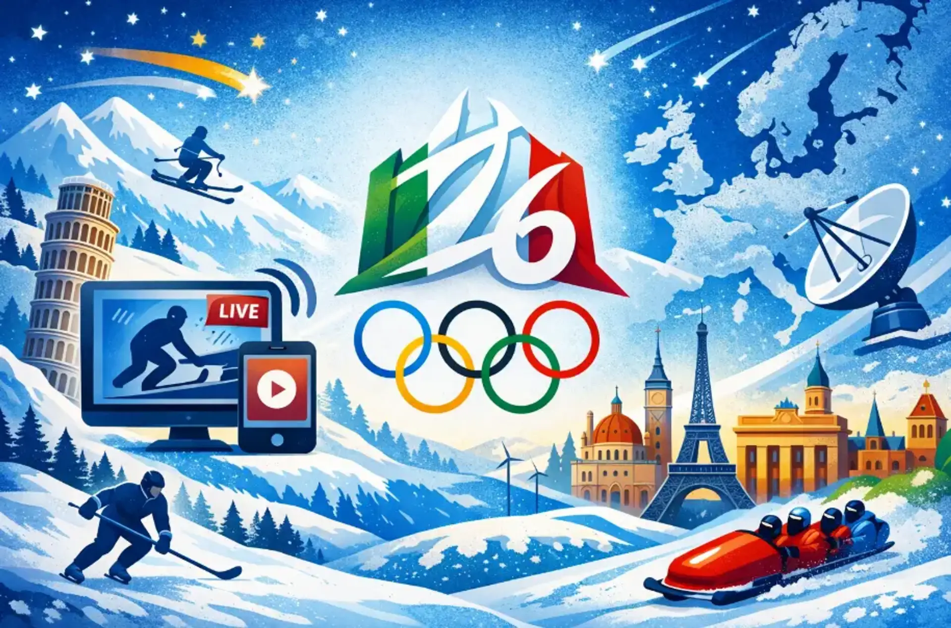 Де дивитися зимову Олімпіаду-2026 в Європі?