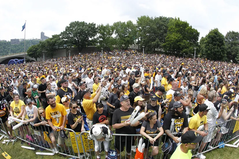 650 тысяч человек на чемпионском параде «Питтсбурга»