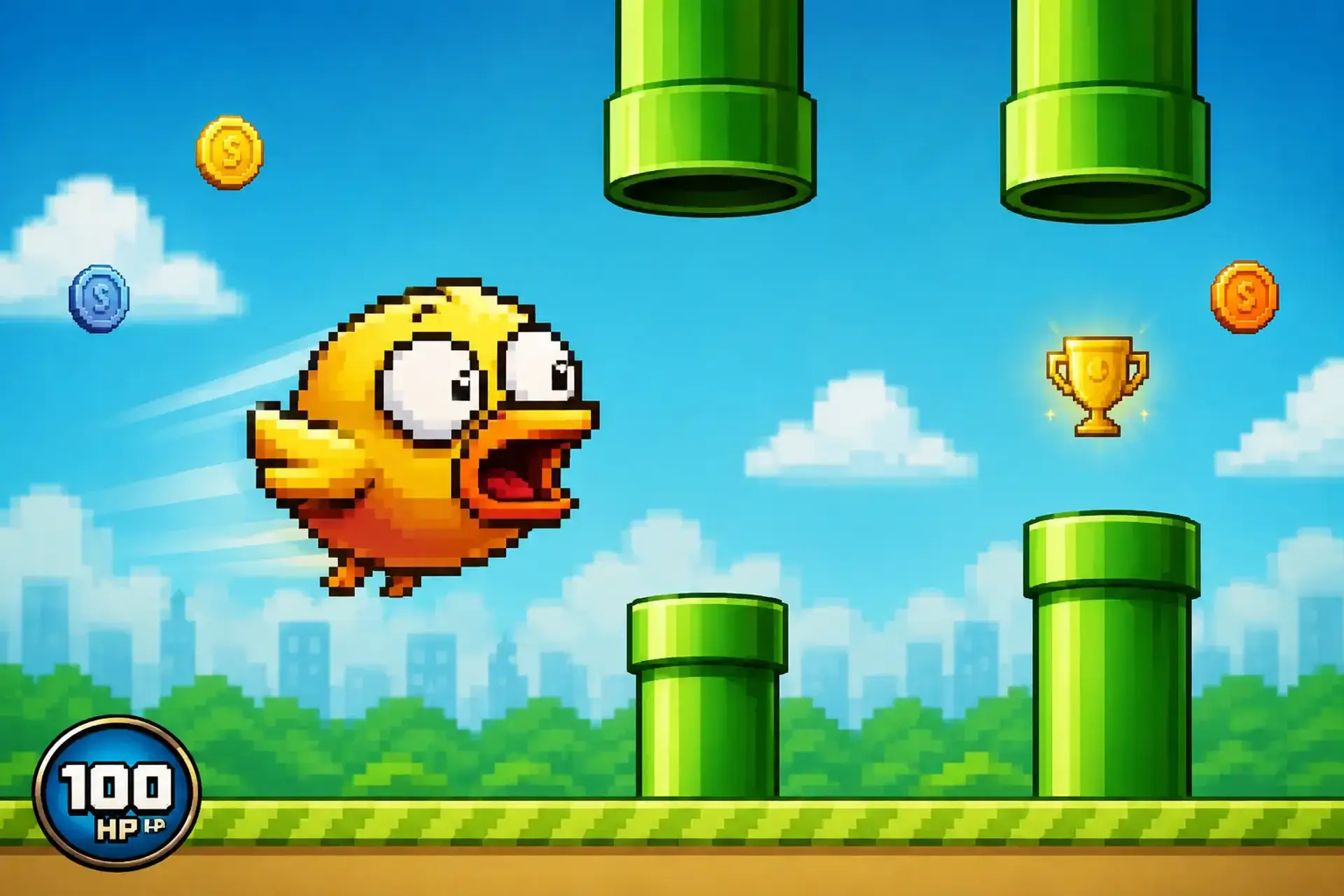 Огляд гри Tappy Bird від 100HP Gaming