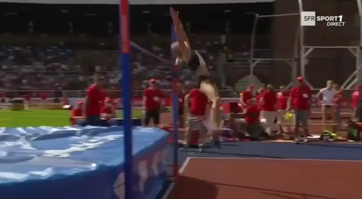 Лучший прыжок Юлии Левченко в этом сезоне