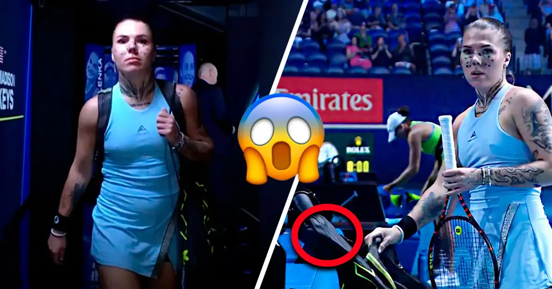 Олійникова вийшла на матч АО проти чинної чемпіонки Кіз без важливого аксесуару – вболівальники шоковані
