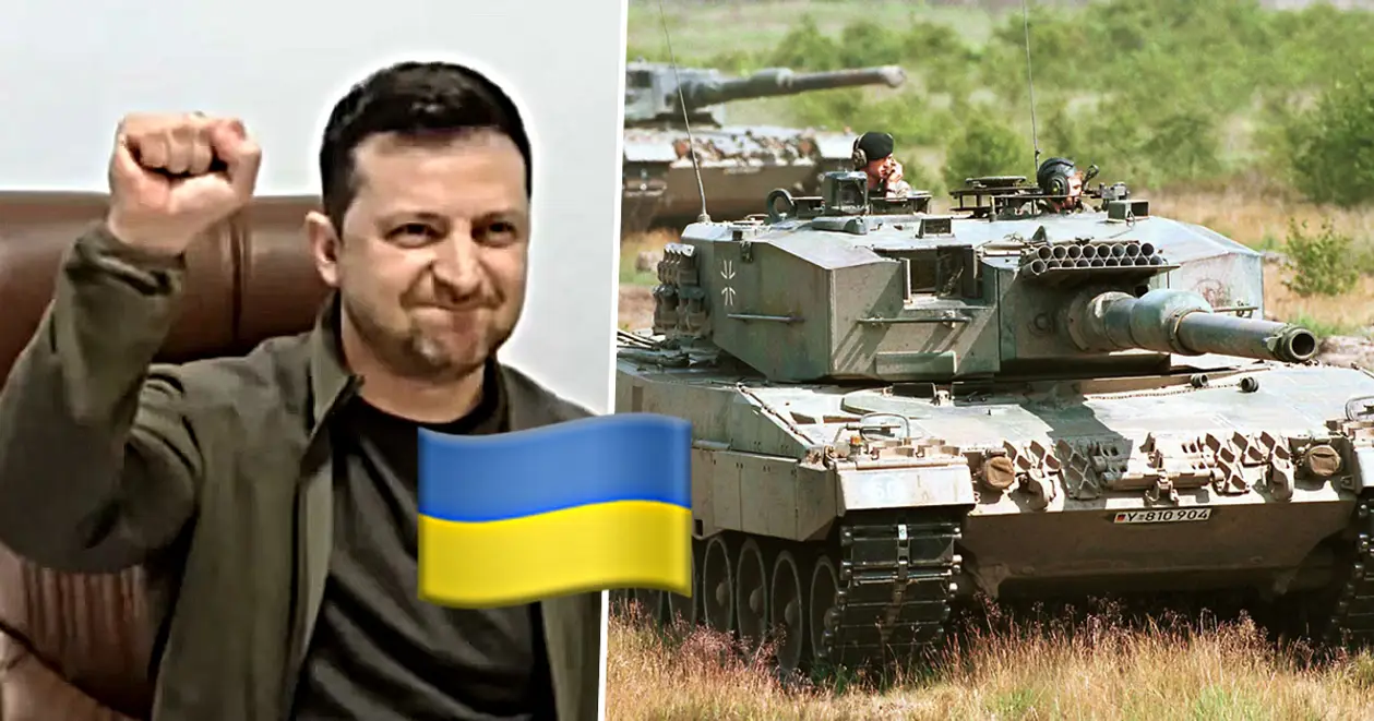 Дев'ять країн зобов'язалися надати Україні «безпрецедентний набір допомоги», включаючи основні бойові танки