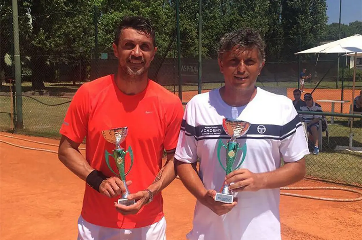 Паоло Мальдини теперь профессиональный теннисист – в 49 (!) лет