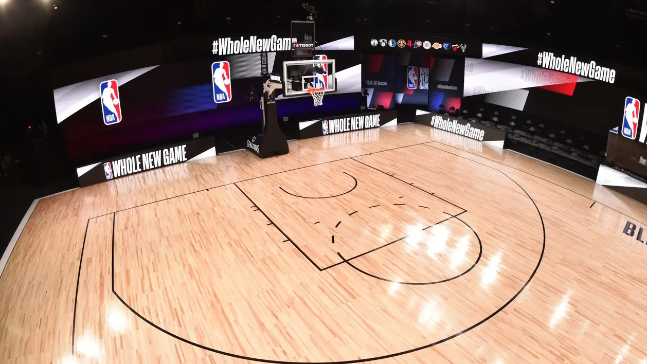 В сети появились фото арены НБА в «пузыре» Орландо