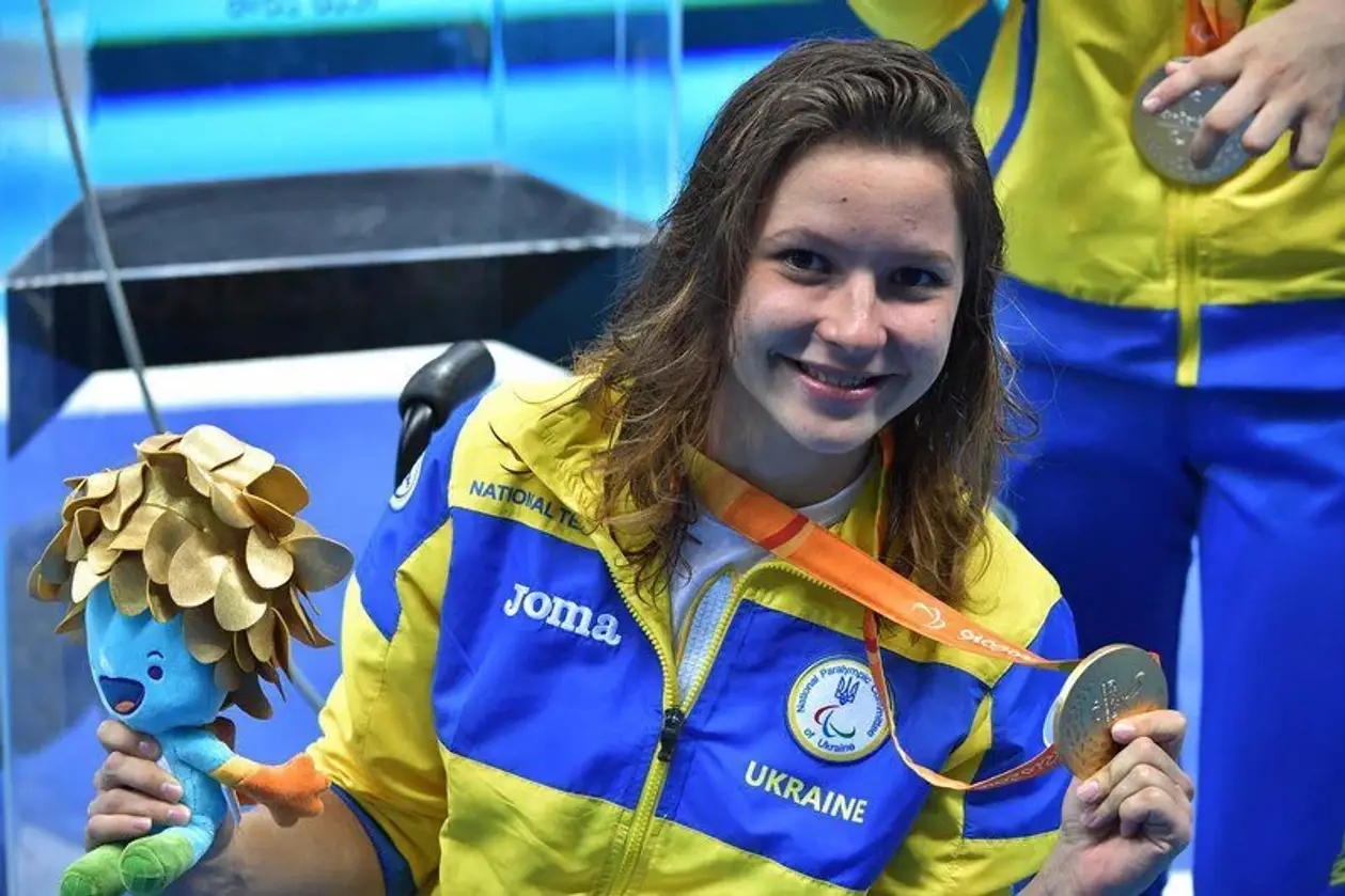 Єлизавета Мерешко – мультимедалістка Паралімпійських Ігор 2016