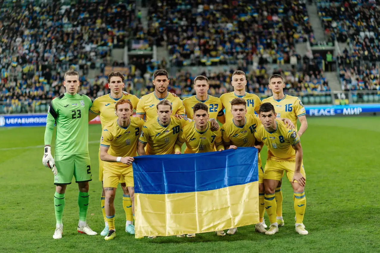 Украина во втором десятке претендентов на титул Евро-2024. Коэффициент на команду Реброва – 101.00