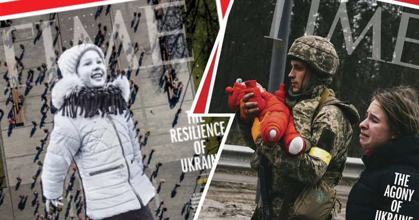 Неймовірна історія обкладинки Time: більш ніж 100 людей розтягнули зображення дитини, яка залишила Україну через війну