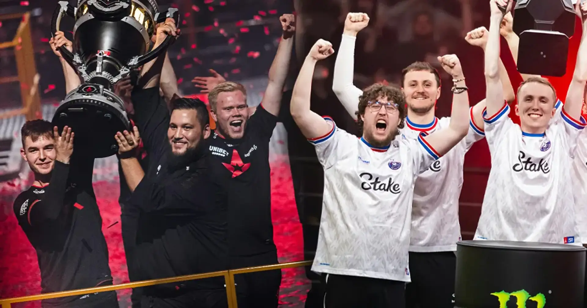 Berlin Major (зліва) та Budapest Major (справа)