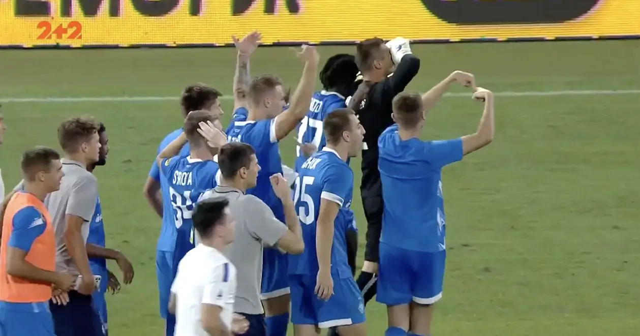 Пристрасті після матчу «Динамо»: кияни побігли до греків нагадати за «Азов», фанати гостей скандували «Путін»