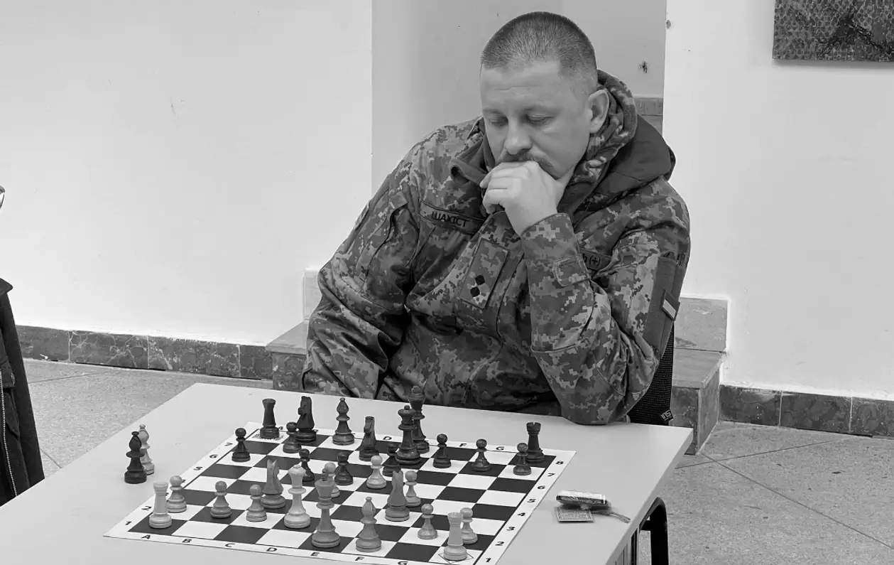 Загинув віцепрезидент Федерації шахів України Артем Сачук