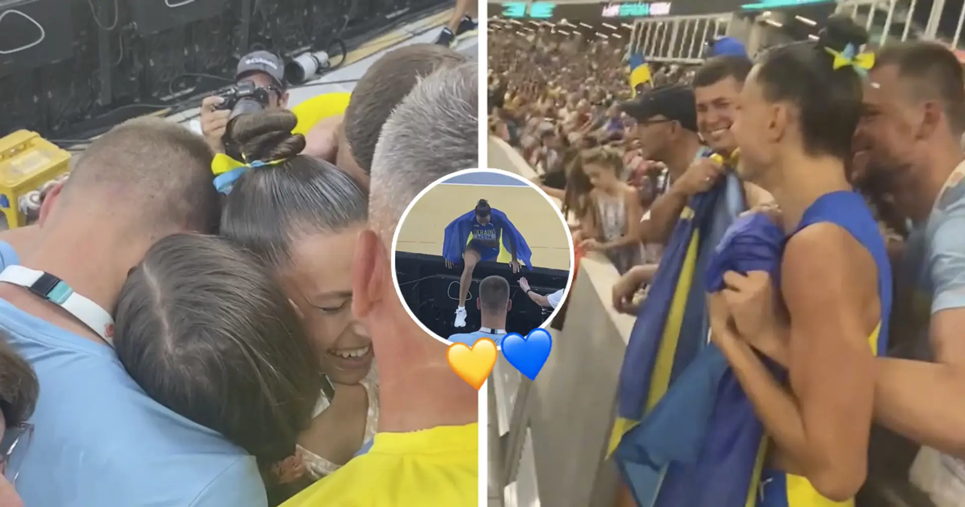 Чемпіонська група підтримки! На трибунах за Бех-Романчук вболівали батьки та чоловік