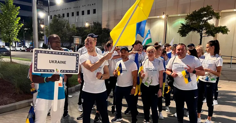 Горуна став прапороносцем збірної України на відкритті Всесвітніх ігор-2022. Він був чемпіоном попередніх та спробує повторити успіх