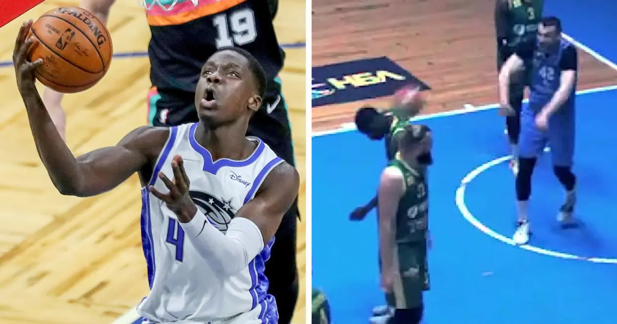 Ексгравець НБА отримав на горіхи в чемпіонаті Болгарії: нападник жбурнув м’ячем та почав душити опонента