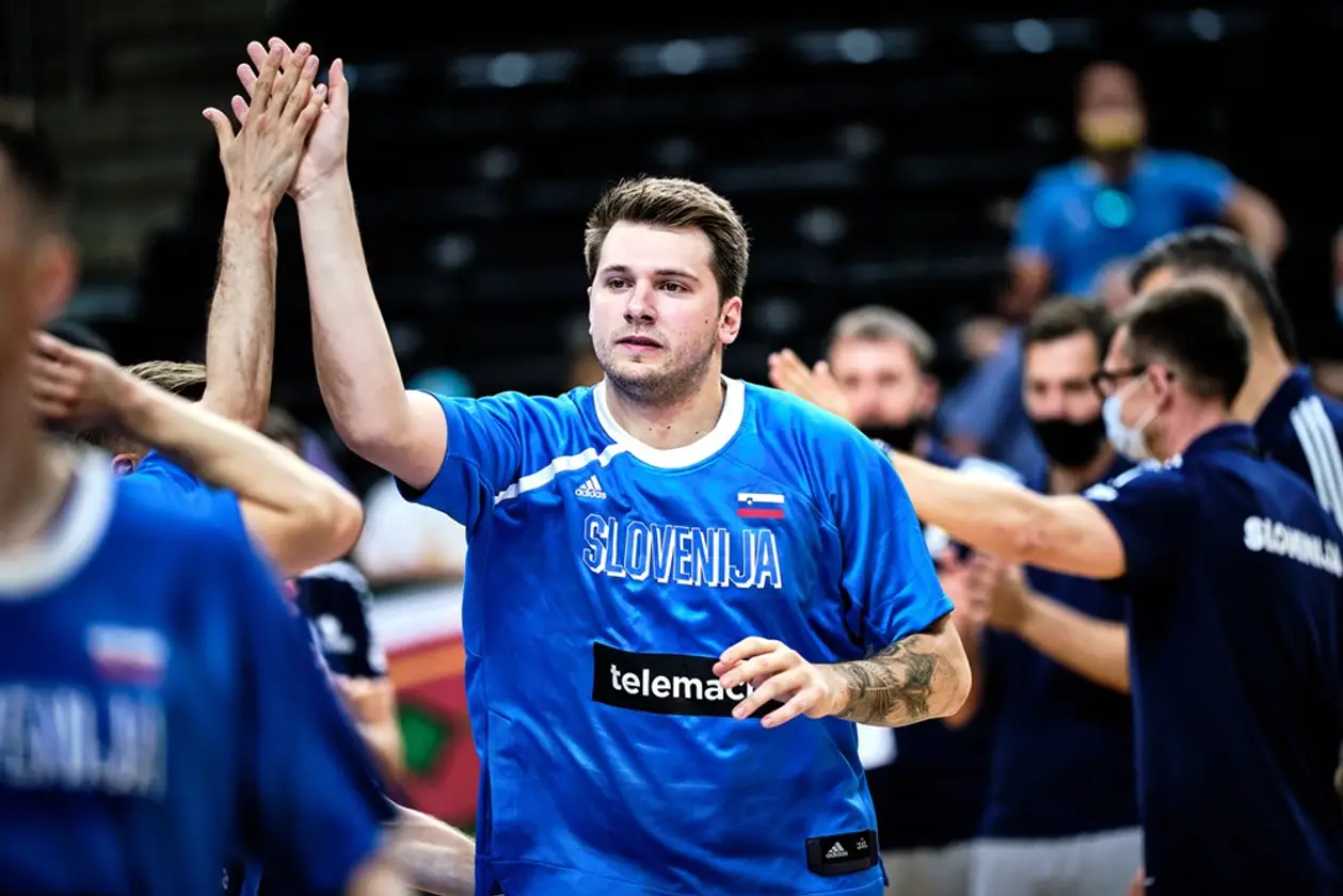 Дончич сыграл за сборную Словении впервые с Евробаскета-2017. И устроил настоящее шоу