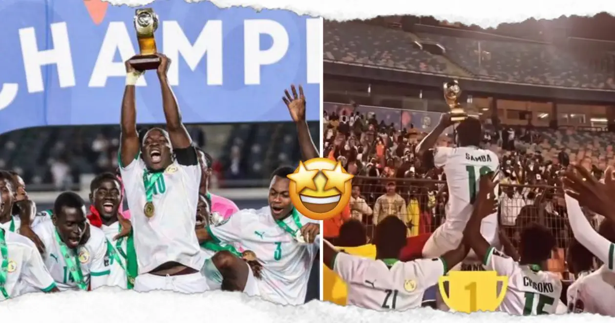 🔥 Наш чемпіон! Як Самба Діалло святкував перемогу у молодіжному Кубку африканських націй U-20 