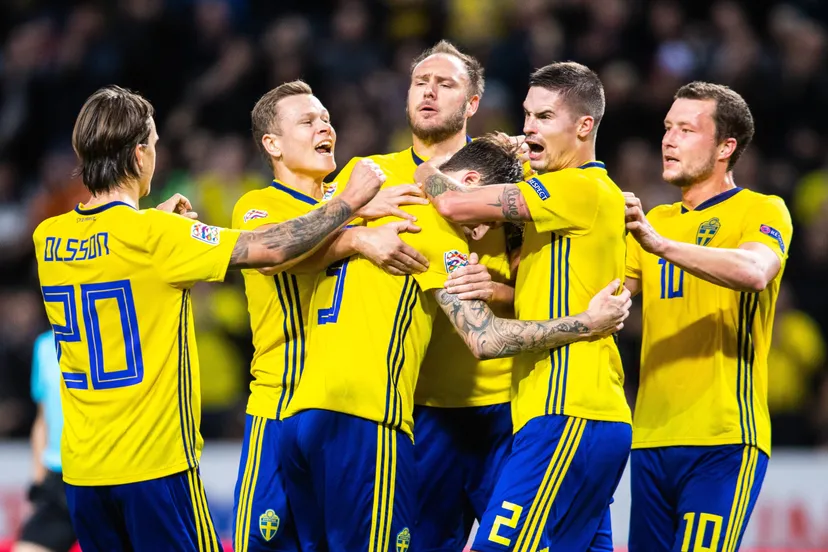 Швеция легко обыграла Россию и вышла в 1-й дивизион Лиги наций