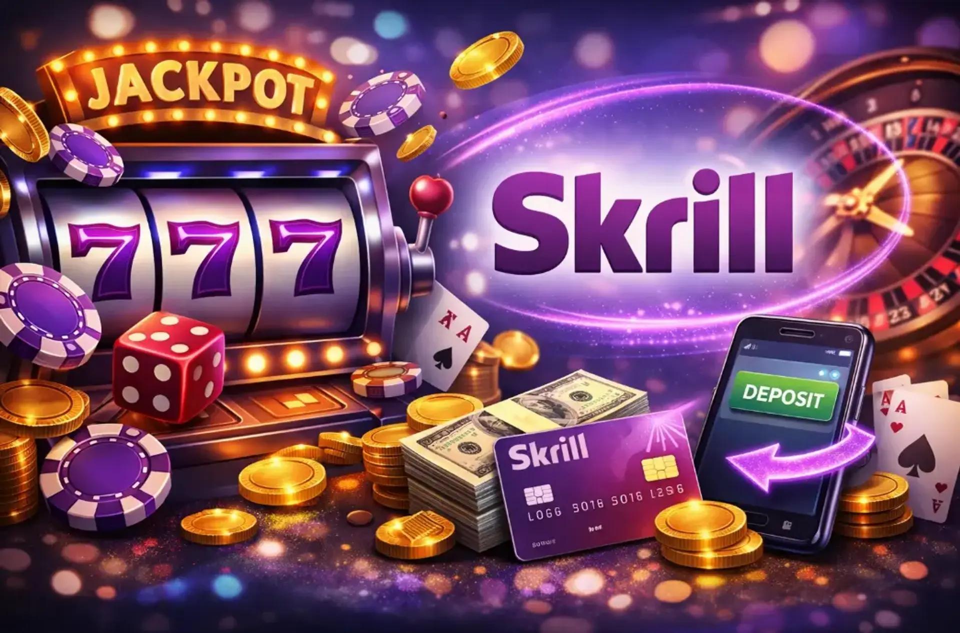 Найкращі онлайн казино з поповненням через Skrill 2026