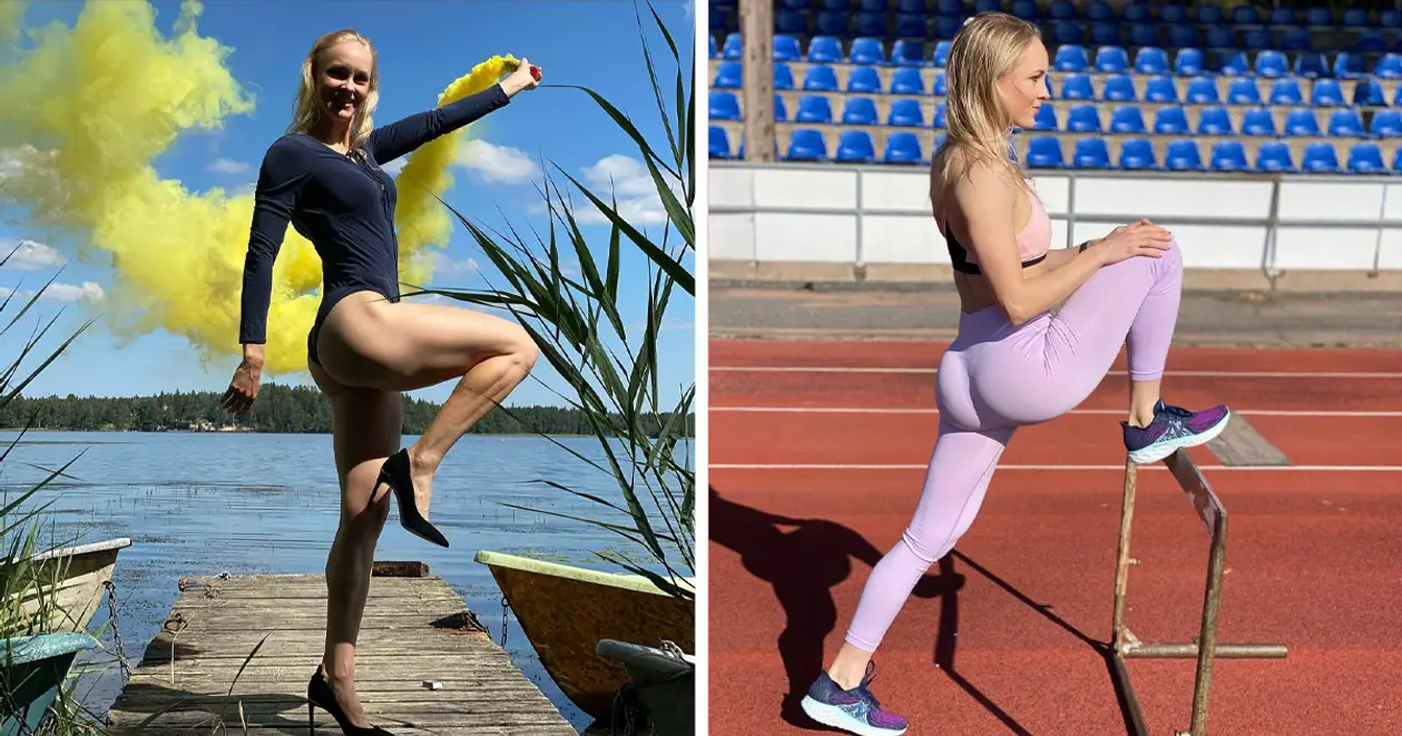 Милья Тхуресон - обворожительная финская бегунья. От ее фото не оторваться
