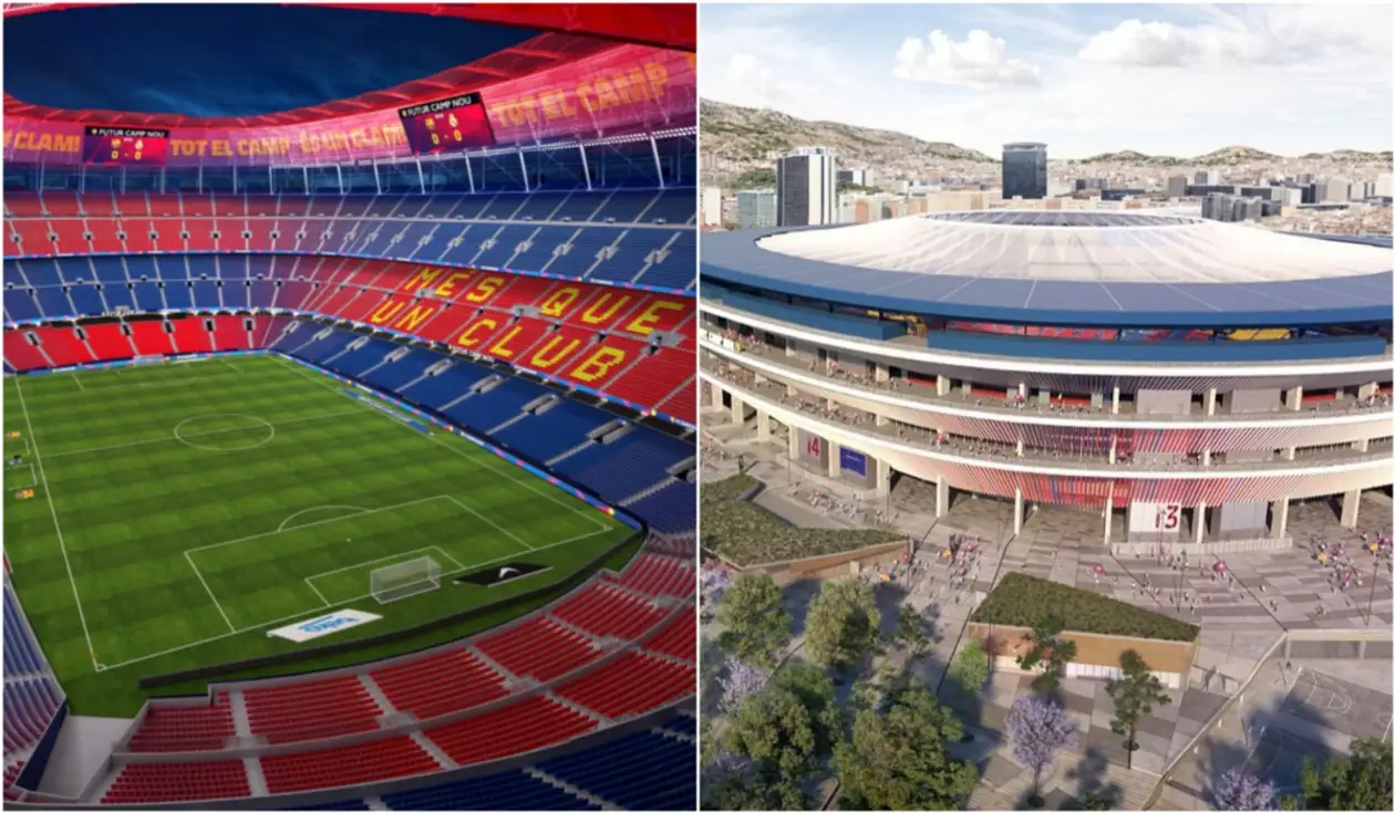 Як зараз виглядає «Камп Ноу»? В Іспанії показали кадри реконструкції стадіону «Барселони»